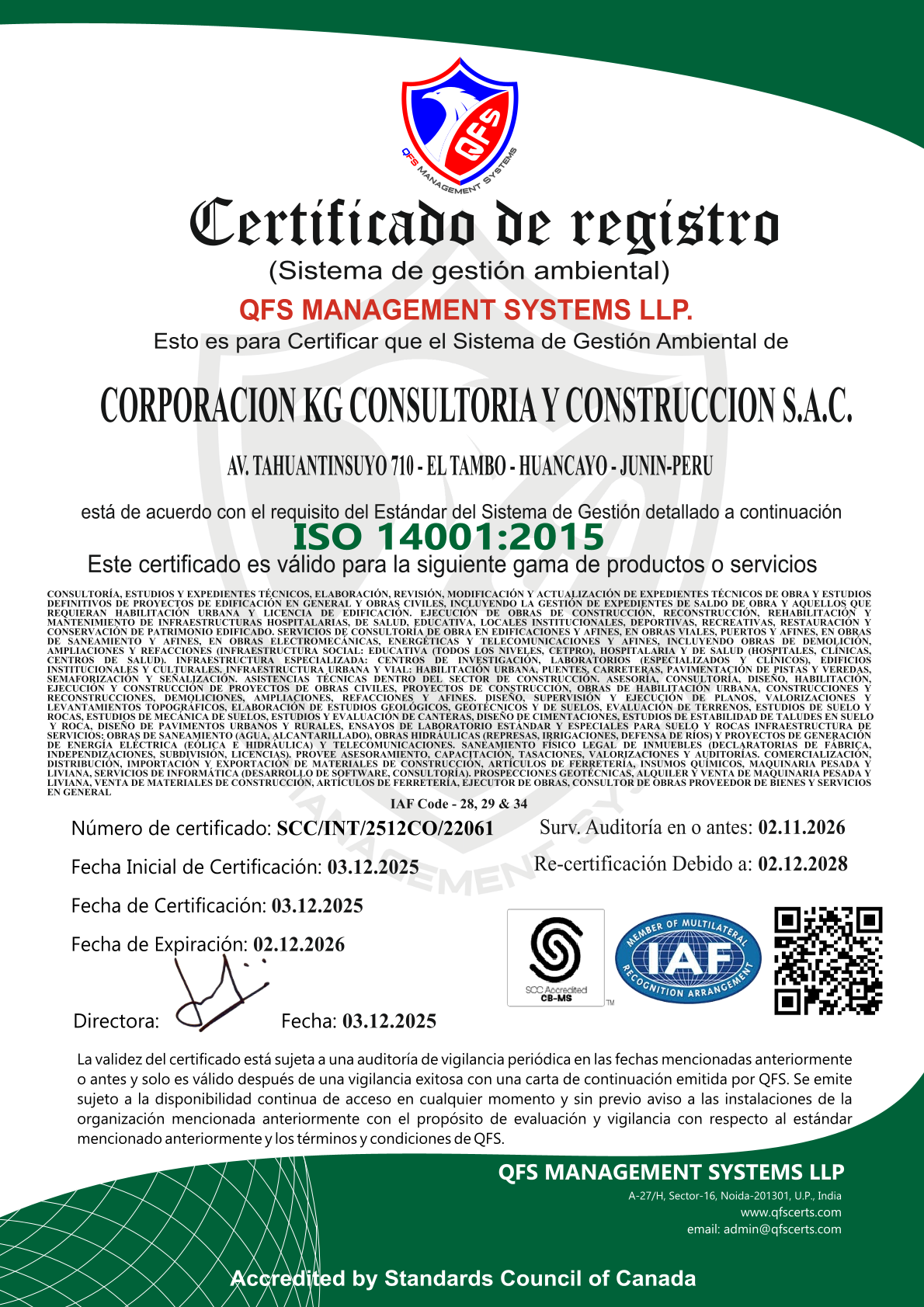Certificación 2