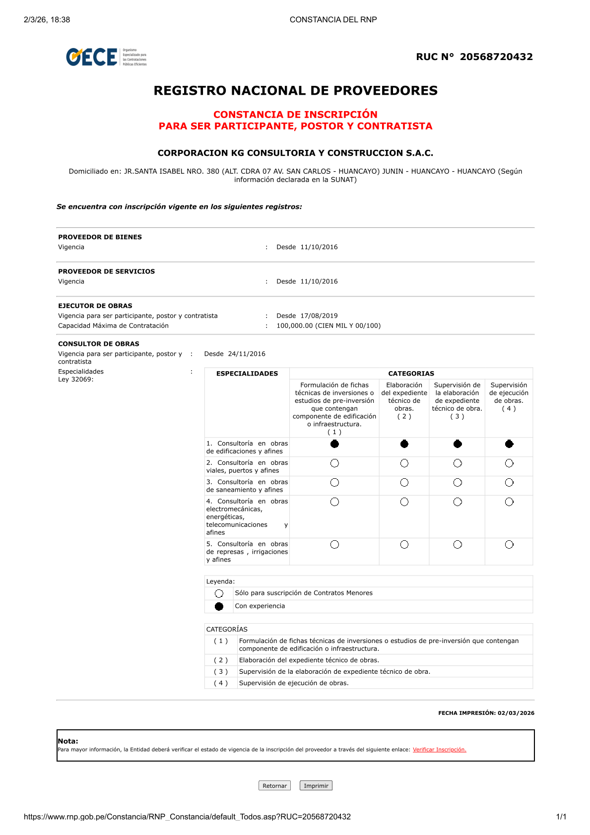 Certificación 5